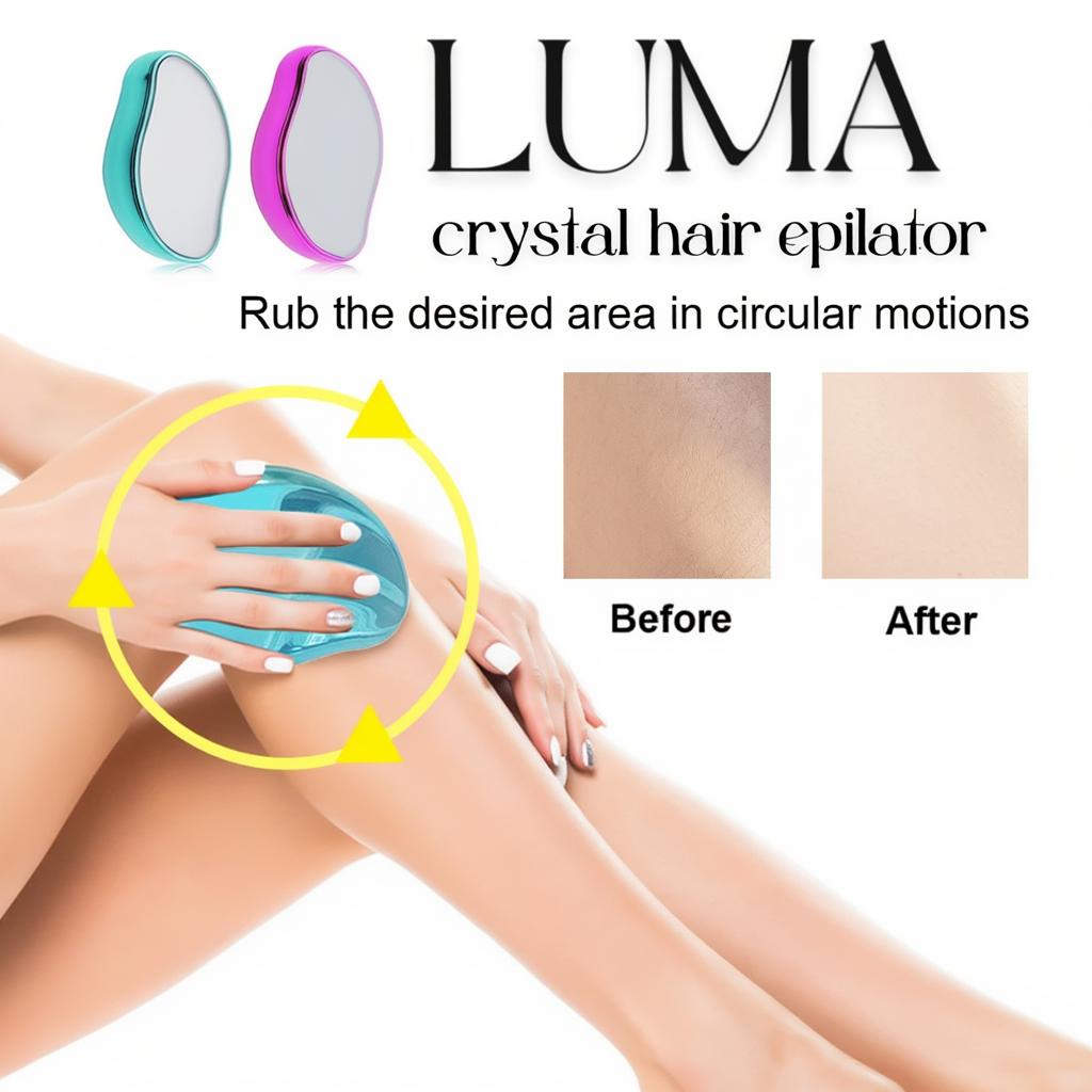 LUMA Crystal Hair Epilator