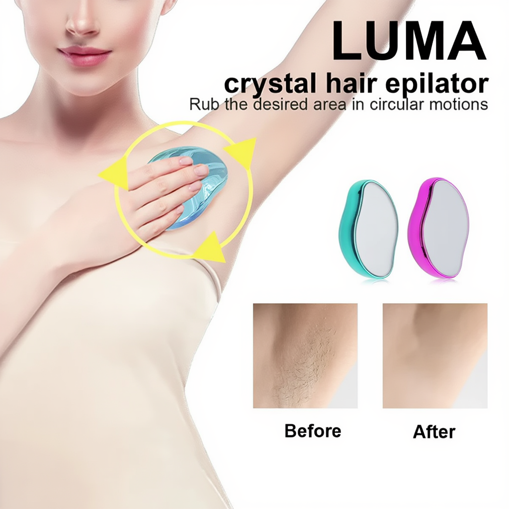 LUMA Crystal Hair Epilator