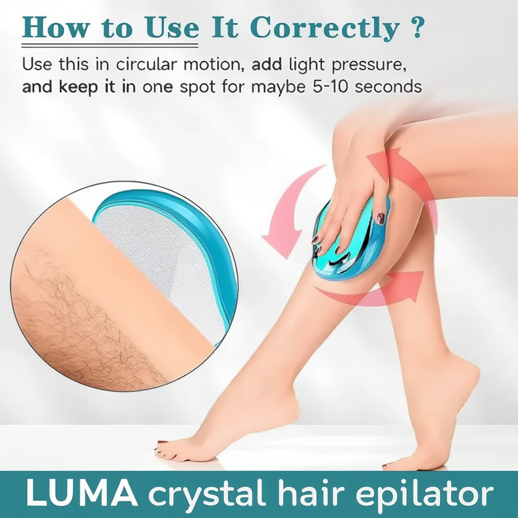 LUMA Crystal Hair Epilator