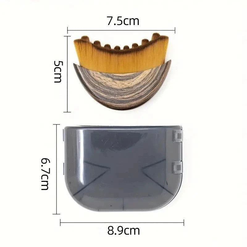 Lymphatic Contour Face Brush, Lymphatic Drainage Massager for Face,Ergonomically Designed to Fit The Skin Precisely and Reli