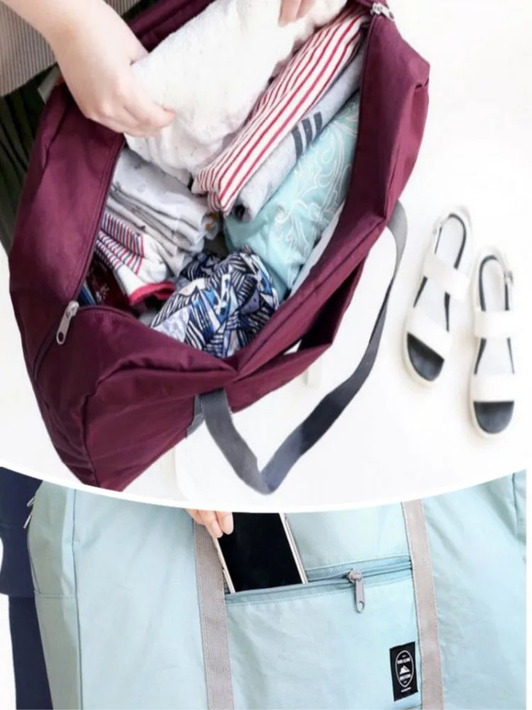 Multipurpose Luxury Travel Duffel Bag (Carry on Bag ),foldable,Lightweight, Large Capacity