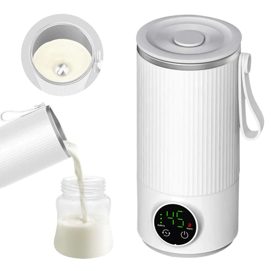 Smart Heated Travel Bottle & Mixer – Stay Warm, Stay Ready, Anywhere You Go